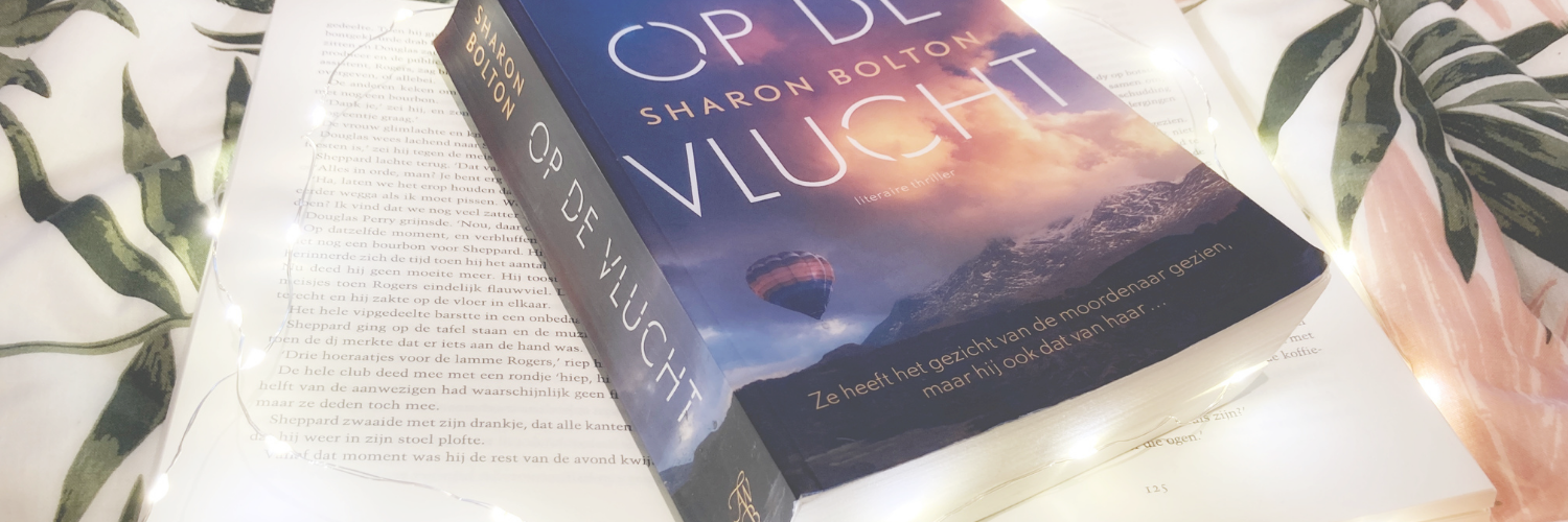 Op de vlucht van Sharon Bolton