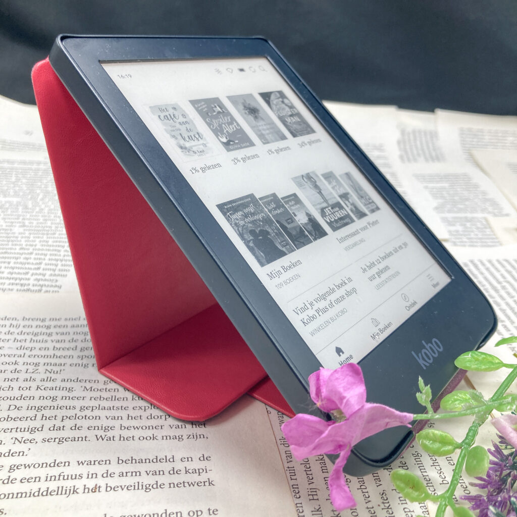 E-reader kopen. De Kobo Clara HD in de sleepcover