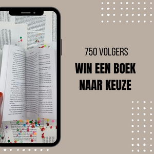 winactie op instagram 750 volgers win een boek naar keuze