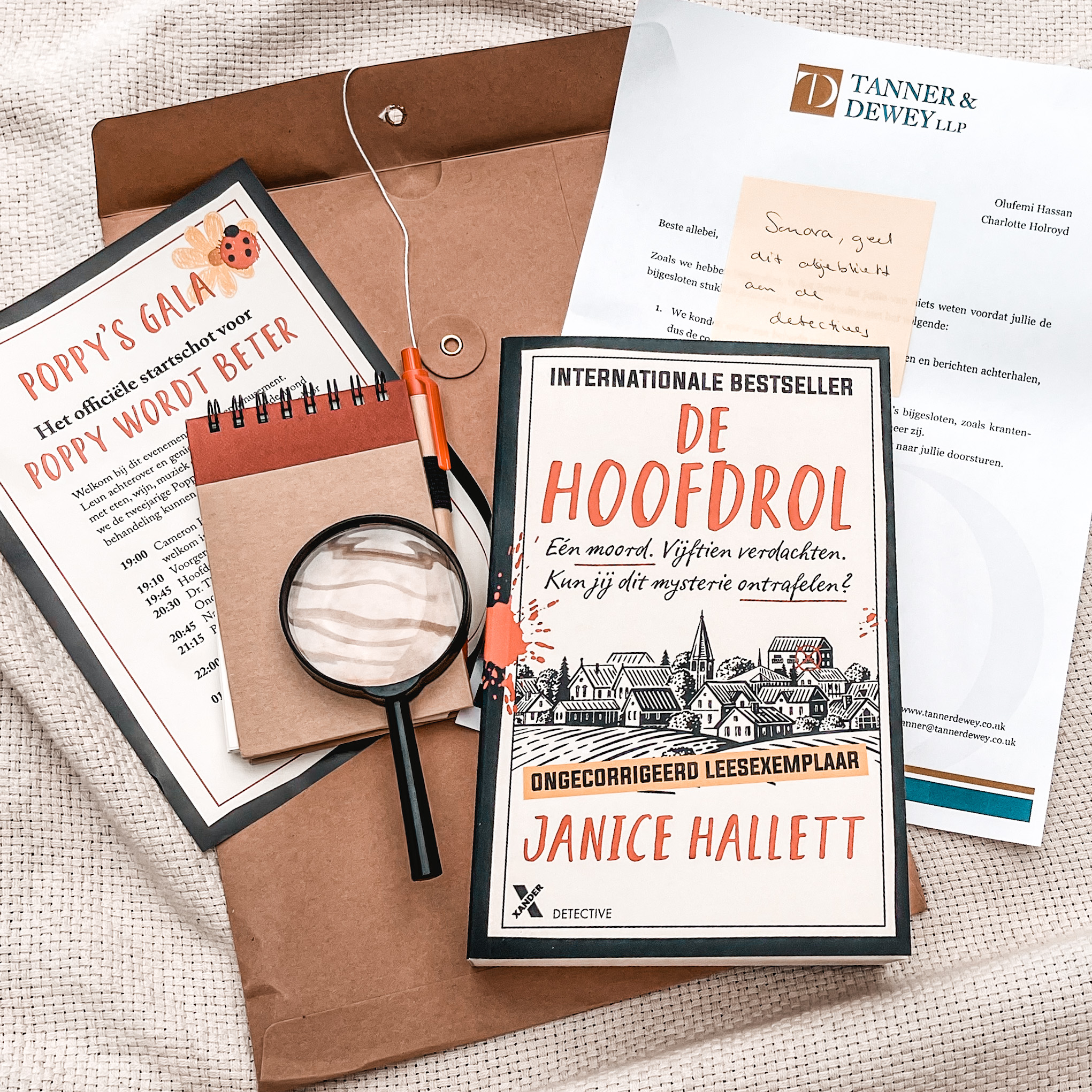 De Hoofdrol van Janice Hallett